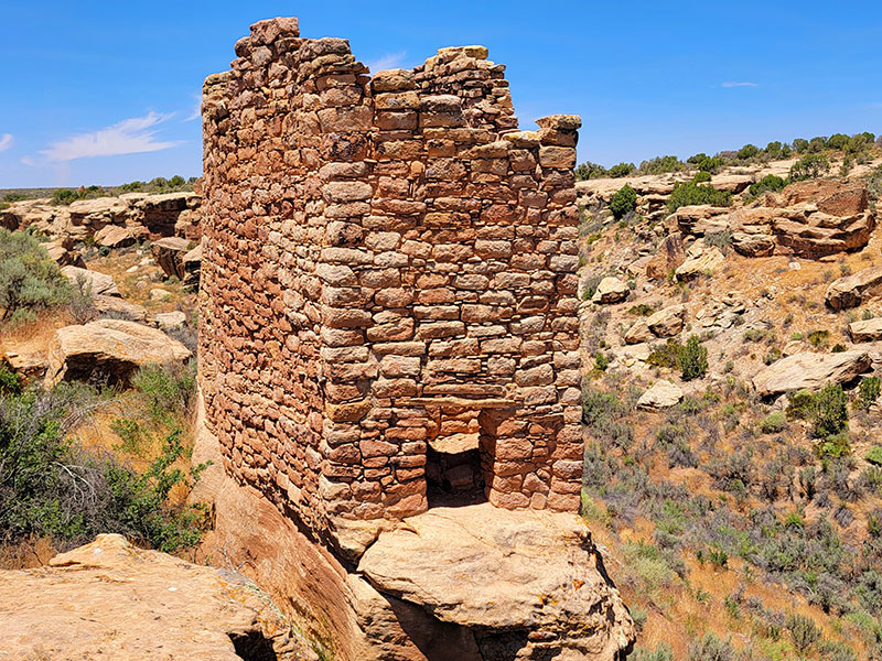 One of the ruins in Hovenweep Park